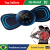 Mini Massageador EMS Estimulador Elétrico De Pescoço Portátil Para Alívio Da Dor Muscular Cervical- Neverdie Store