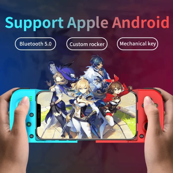 D3 gamepadD3 controlador de telefone móvel com suporte de controlador de jogo expansível para controladores de jogos móveis Android/iOS/Hongmeng