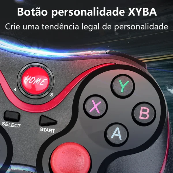 X3 controlador de jogo sem fio, bluetooth 3.0, para pc, telefone celular, tablet, switch, ps3, acessórios - Image 4